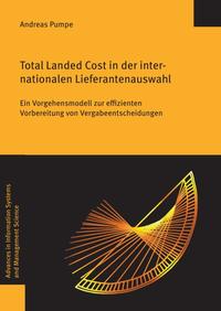 Vorderes Coverbild Total Landed Cost in der internationalen Lieferantenauswahl