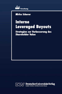 Vorderes Coverbild Interne Leveraged Buyouts