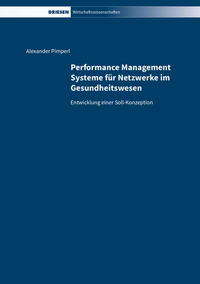 Vorderes Coverbild Performance Management Systeme für Netzwerke im Gesundheitswesen