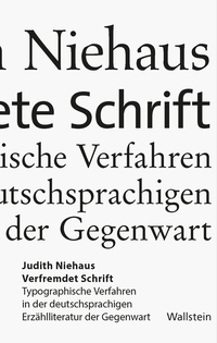 Vorderes Coverbild Verfremdete Schrift