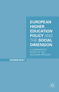 Vorderes Coverbild European Higher Education Policy and the Social Dimension