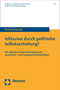 Vorderes Coverbild Inklusion durch politische Selbstvertretung?