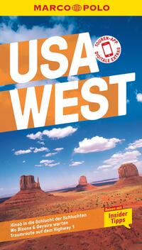 Vorderes Coverbild MARCO POLO Reiseführer USA West