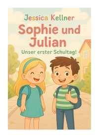 Vorderes Coverbild Sophie und Julian - Unser erster Schultag