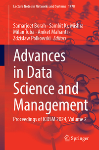 Vorderes Coverbild Advances in Data Science and Management