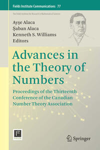 Vorderes Coverbild Advances in the Theory of Numbers