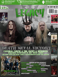 Vorderes Coverbild LEGACY MAGAZIN: THE VOICE FROM THE DARKSIDE