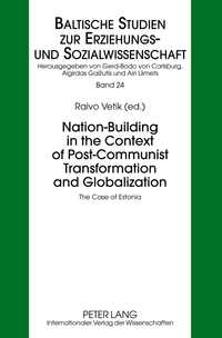 Vorderes Coverbild Nation-Building in the Context of Post-Communist Transformation and Globalization