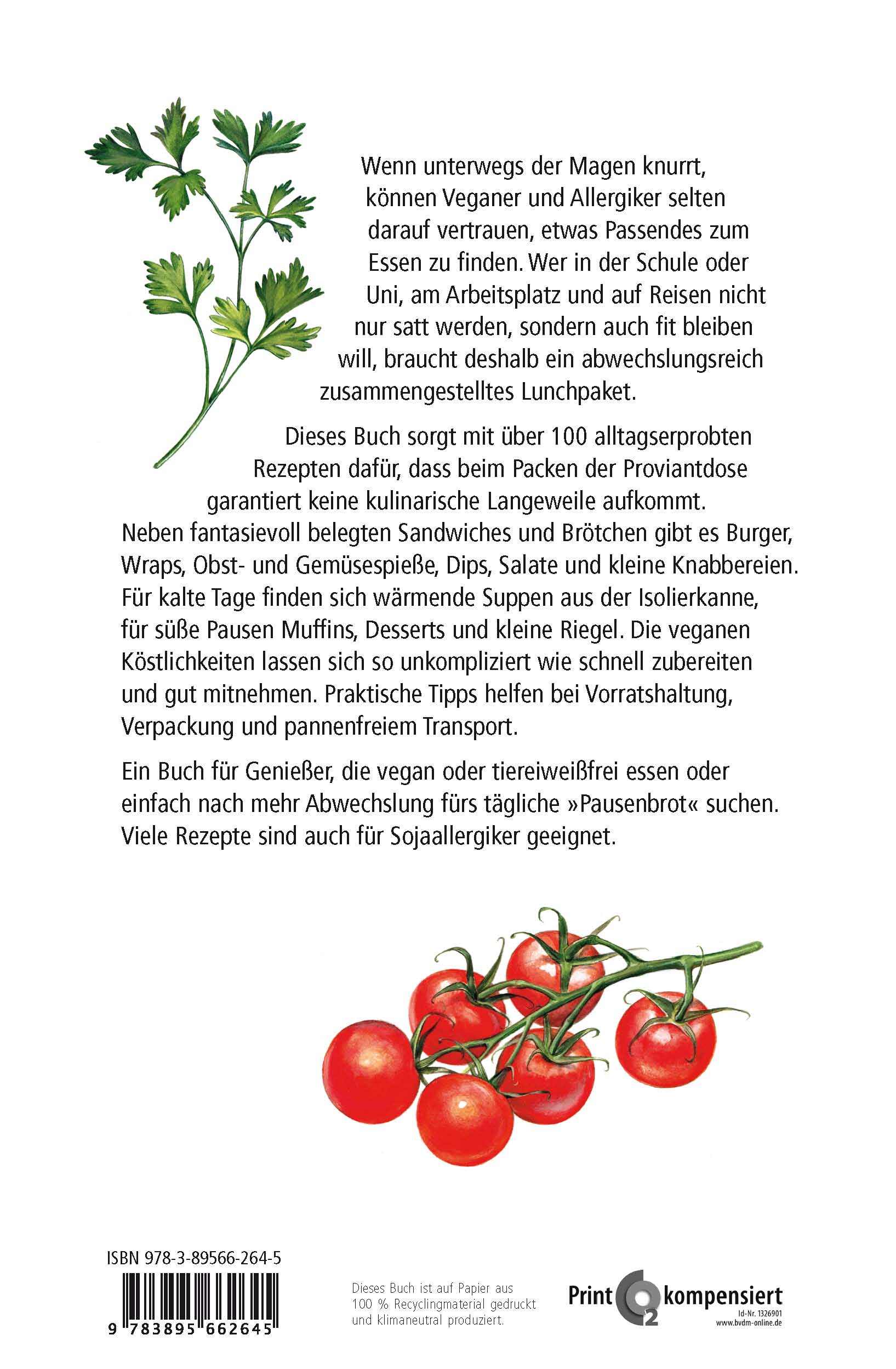 Rückseitencover Vegan unterwegs