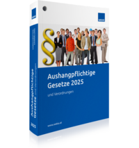 Vorderes Coverbild Aushangpflichtige Gesetze 2025