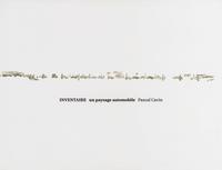 Vorderes Coverbild Inventaire, un paysage automobile