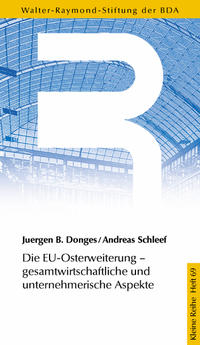 Vorderes Coverbild Die EU-Osterweiterung - Gesamtwirtschaftliche und unternehmerische Aspekte
