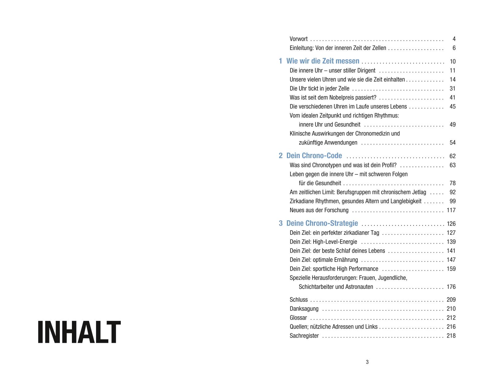 Beispielinhalt (Bild) Die Chrono-Strategie