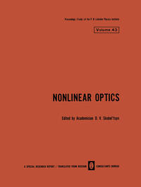 Vorderes Coverbild Nonlinear Optics