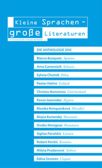 Vorderes Coverbild Kleine Sprachen – große Literaturen