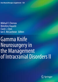 Vorderes Coverbild Gamma Knife Neurosurgery in the Management of Intracranial Disorders II