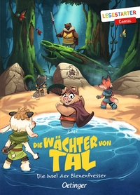 Vorderes Coverbild Die Wächter von Tal. Die Insel der Bienenfresser