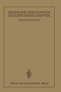 Vorderes Coverbild Ergebnisse der Exakten Naturwissenschaften