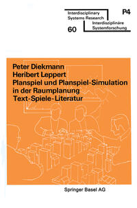 Vorderes Coverbild Planspiel und Planspiel-Simulation in der Raumplanung