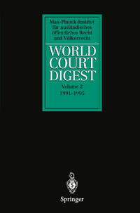Vorderes Coverbild World Court Digest
