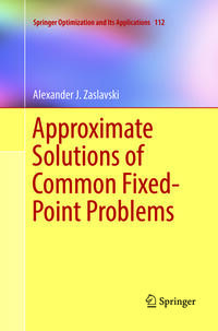 Vorderes Coverbild Approximate Solutions of Common Fixed-Point Problems