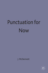 Vorderes Coverbild Punctuation for Now