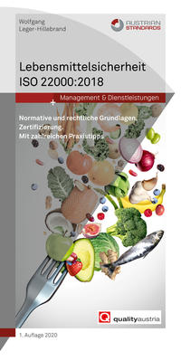 Vorderes Coverbild Lebensmittelsicherheit ISO 22000:2018