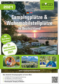 Vorderes Coverbild Campingplätze & Wohnmobilstellplätze in Deutschland 2021