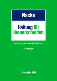 Vorderes Coverbild Haftung für Steuerschulden