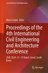 Vorderes Coverbild Proceedings of the 4th International Civil Engineering and Architecture Conference