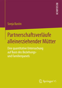 Vorderes Coverbild Partnerschaftsverläufe alleinerziehender Mütter