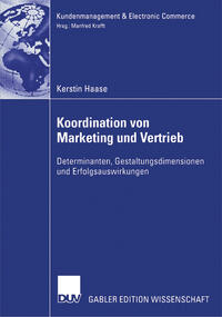 Vorderes Coverbild Koordination von Marketing und Vertrieb