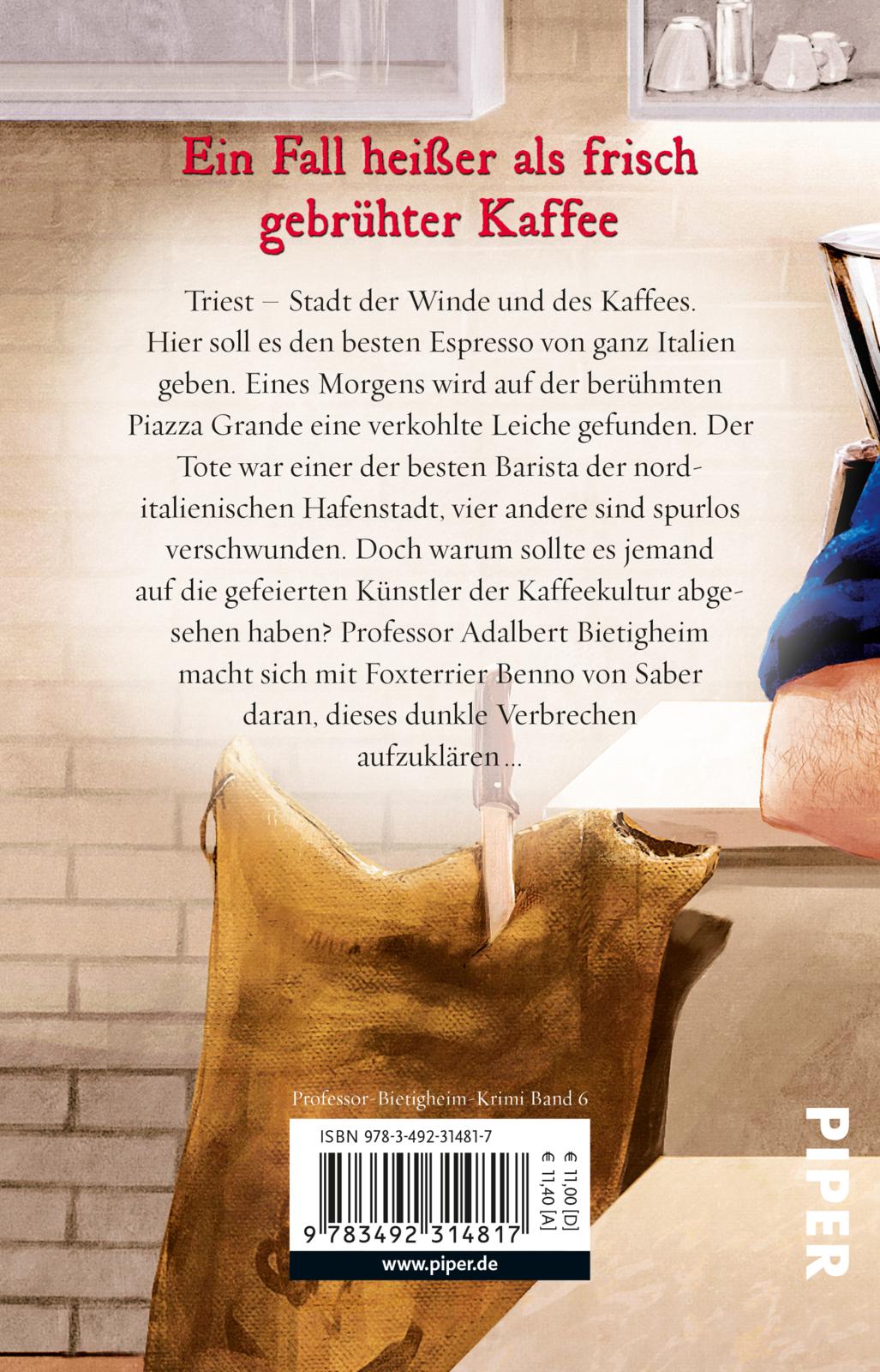 Rückseitencover Der letzte Caffè