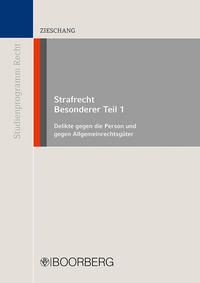 Vorderes Coverbild Strafrecht Besonderer Teil 1