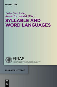 Vorderes Coverbild Syllable and Word Languages