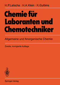 Vorderes Coverbild Chemie für Laboranten und Chemotechniker