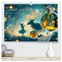 Vorderes Coverbild Zauber zur Mitternacht (hochwertiger Premium Wandkalender 2025 DIN A2 quer), Kunstdruck in Hochglanz