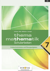 Vorderes Coverbild Thema Mathematik 7. Schularbeiten