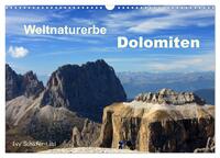 Vorderes Coverbild Weltnaturerbe DOLOMITEN (Wandkalender 2025 DIN A3 quer), CALVENDO Monatskalender