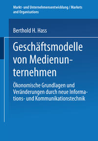 Vorderes Coverbild Geschäftsmodelle von Medienunternehmen