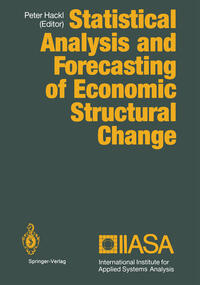 Vorderes Coverbild Statistical Analysis and Forecasting of Economic Structural Change
