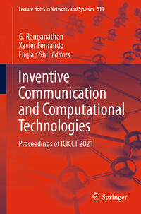 Vorderes Coverbild Inventive Communication and Computational Technologies