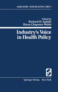 Vorderes Coverbild Industry’s Voice in Health Policy