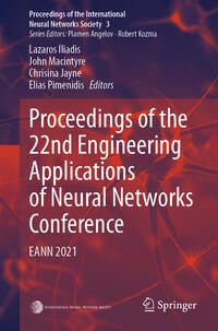 Vorderes Coverbild Proceedings of the 22nd Engineering Applications of Neural Networks Conference