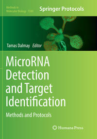 Vorderes Coverbild MicroRNA Detection and Target Identification
