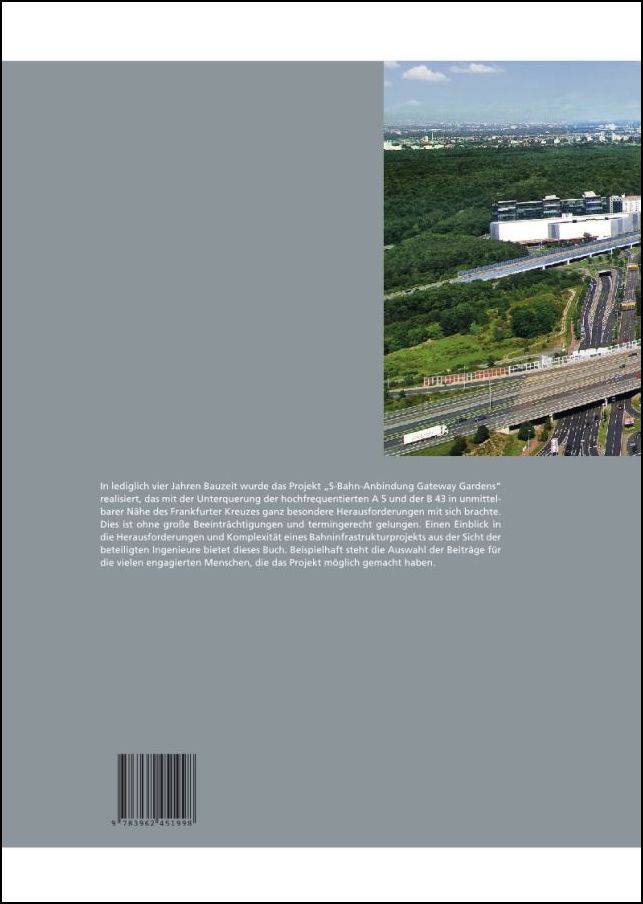 Rückseitencover S-Bahn-Anbindung Gateway Gardens