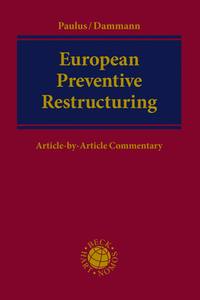 Vorderes Coverbild European Preventive Restructuring