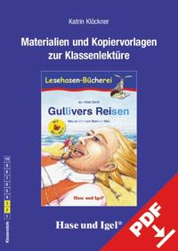 Vorderes Coverbild Begleitmaterial: Gullivers Reisen / Silbenhilfe