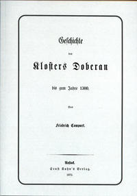 Vorderes Coverbild Geschichte des Klosters Doberan bis zum Jahre 1300