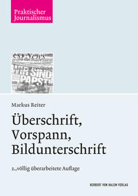 Vorderes Coverbild Überschrift, Vorspann, Bildunterschrift
